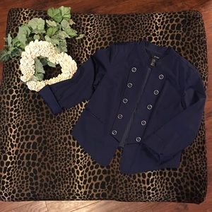 ⚓️Navy 3/4 Sleeve Dressy Jacket
